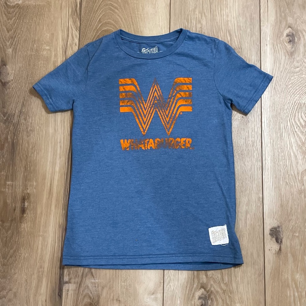 LIKE NEW RETRO BRAND UNISEX WHATABURGER T-SHIRT